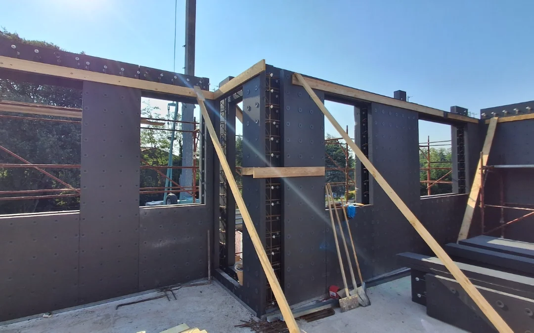 Costruzione civile con sistema Plastbau