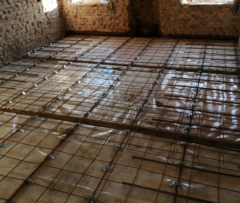 Rinforzo solaio con connettori